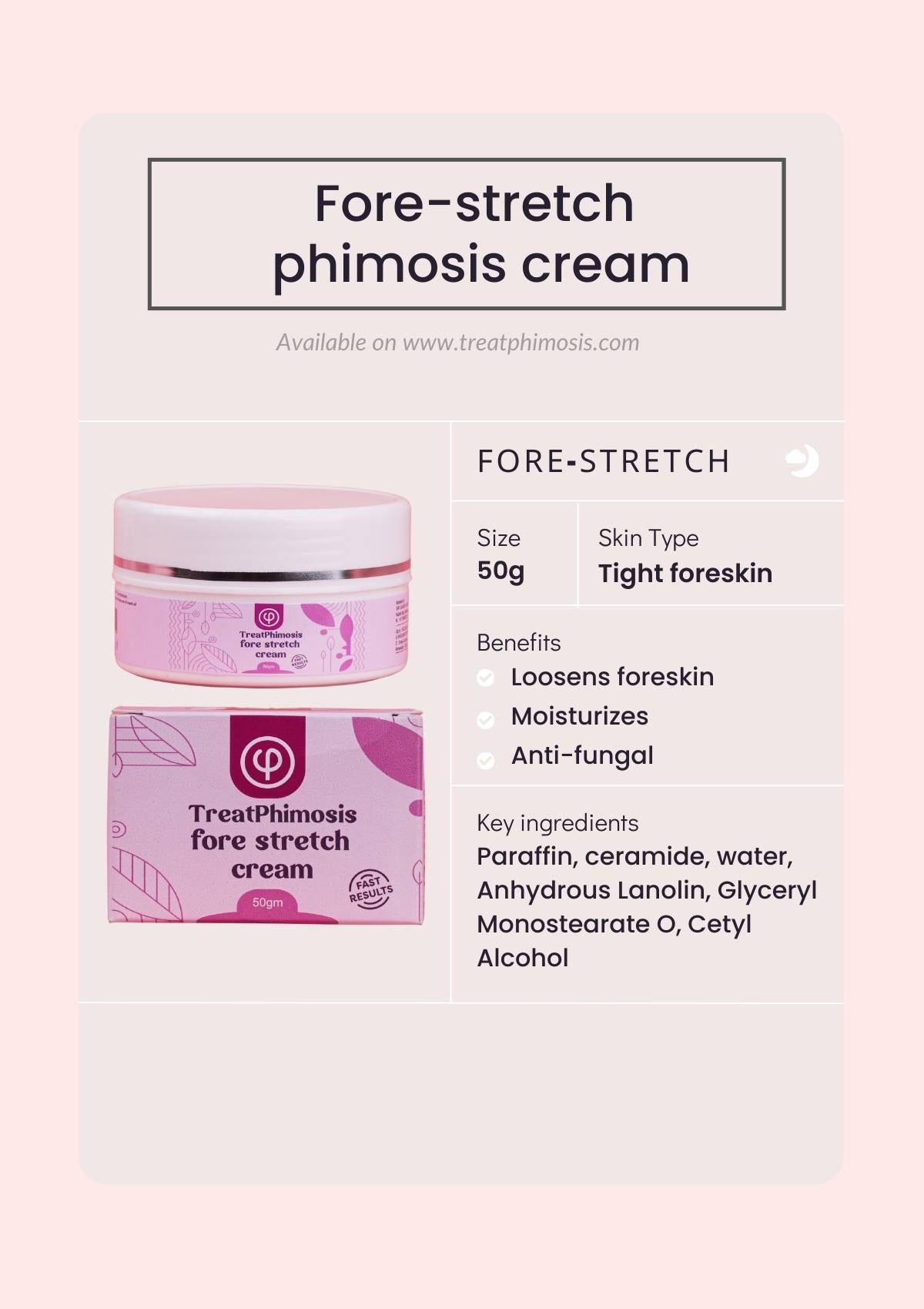 Phimosis Stretching Rings (20 Rings set) With fore-stretch phimosis cream, Applicator tool and ‘How to use’ booklet