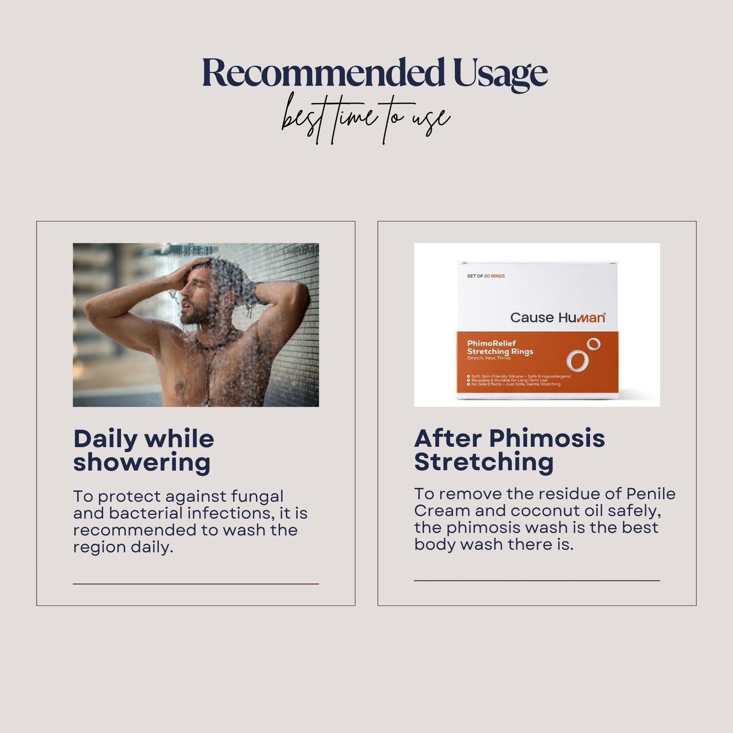 Phimosis Body Wash for Men | 100ml | For healthy skin down there