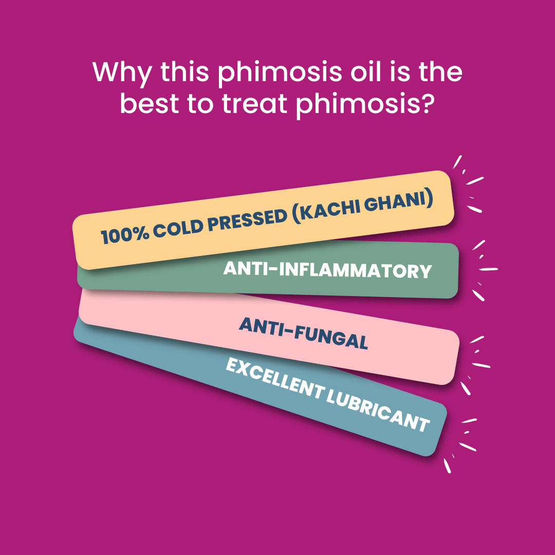 Vajraang phimosis mini combo with phimosis creme & phimosis oil