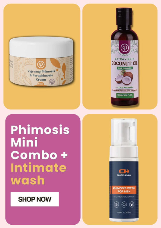 Phimosis Mini Combo with Phimosis Wash for Men