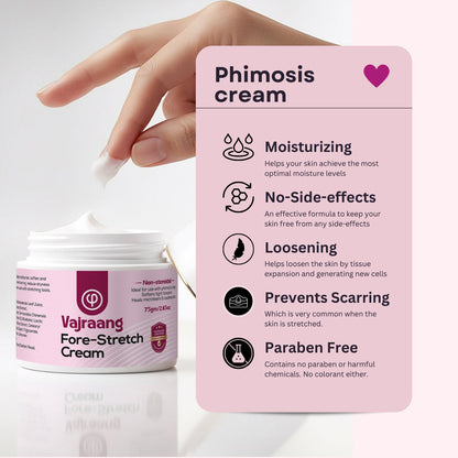 Phimosis Fore-stretch cream – for loosening tight skin | 75g