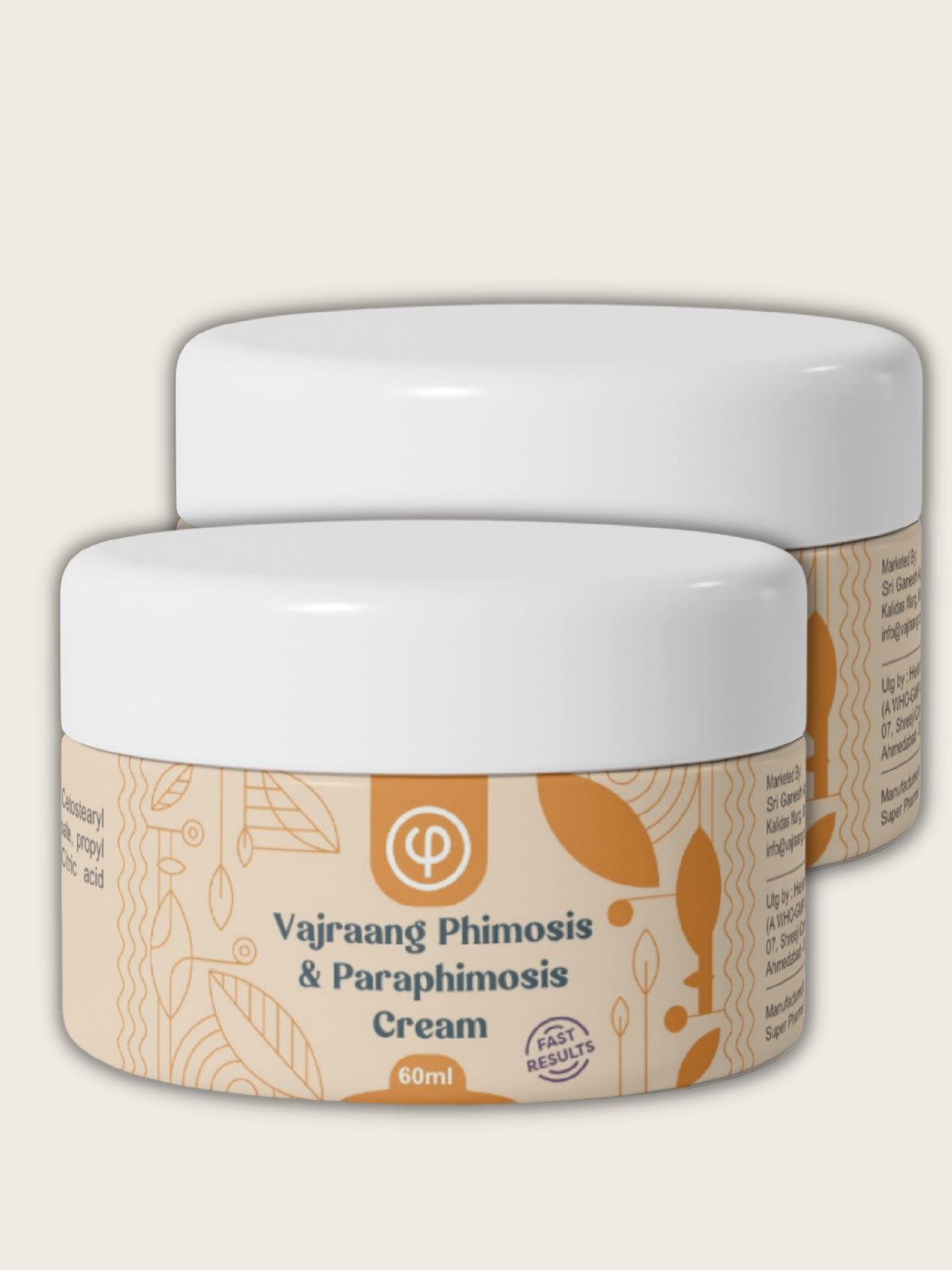 Vajraang Phimosis & Paraphimosis cream – Fast results – 60g